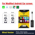 Hot Sale  USB Wireless&Wired Carplay Dongle Android Auto AI Box Mirrorlink Car Multimedia Player Bluetooth Auto Connect