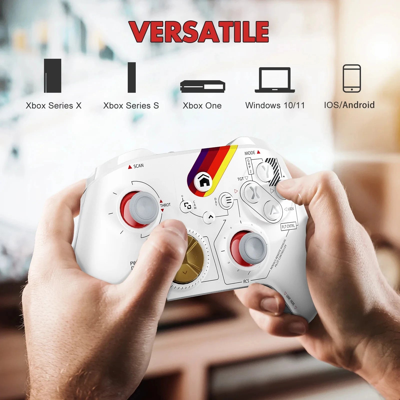Wifi Controller For Xbox One Series X/S Pc Gaming Gamepad control xbox one 6-Axis Gyro Sensor Dual Vibration Hall Effect