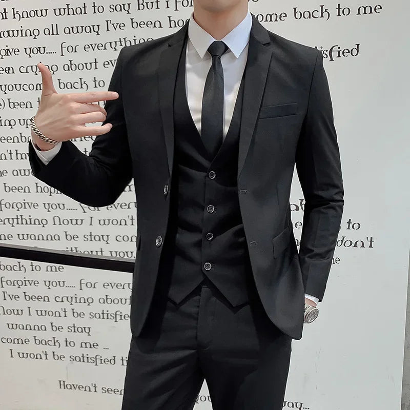 Traje Business Hombre – Corte Slim, Tallas Grandes