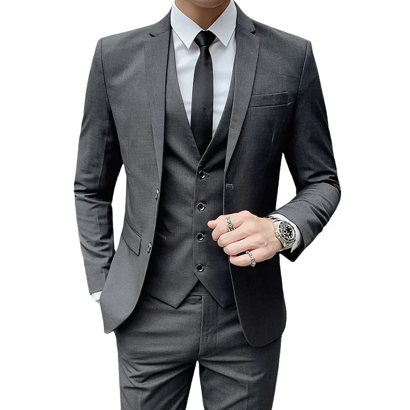 Traje Business Hombre Corte Slim Tallas Grandes