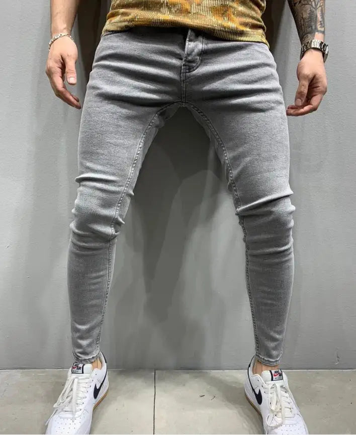 Vaqueros Slim Hombre Rotos – Denim Elástico